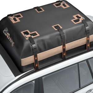 xymorexa Car Rooftop Cargo Carrier Bag, 22 Cubic Feet Waterproof Roof Cargo Bag
