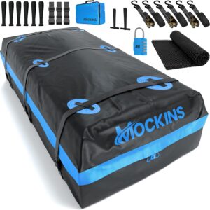xymorexa 35 CuFt XL Car Rooftop Cargo Carrier Bag | 80"x40"x19" Waterproof Cargo Bag